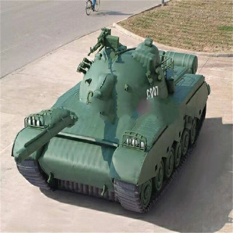 石狮充气军用坦克详情图